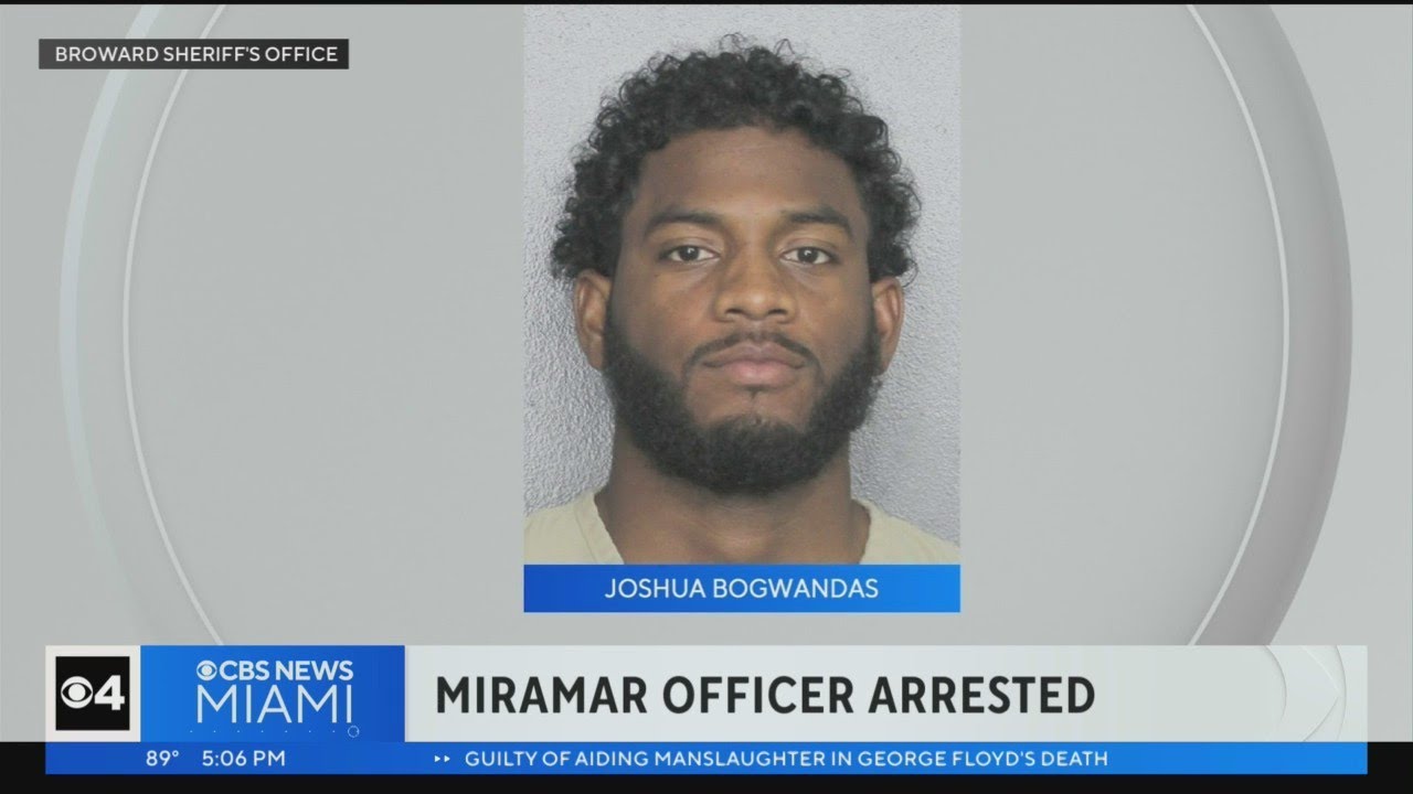 Miramar Police Officer Arrested