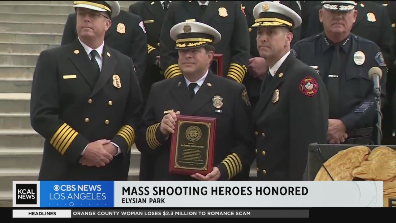 Monterey Park Mass Shooting Heroes Honored