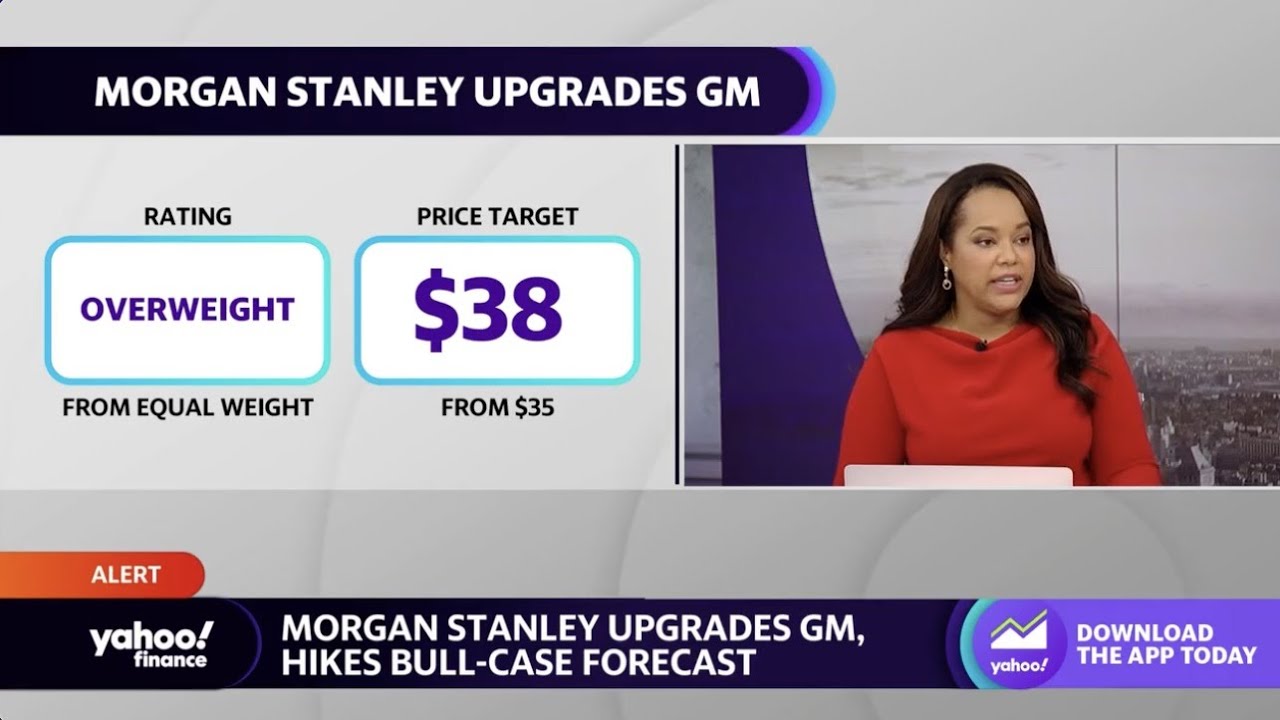 Morgan Stanley Upgrades Gm, Stock Sees A Boost