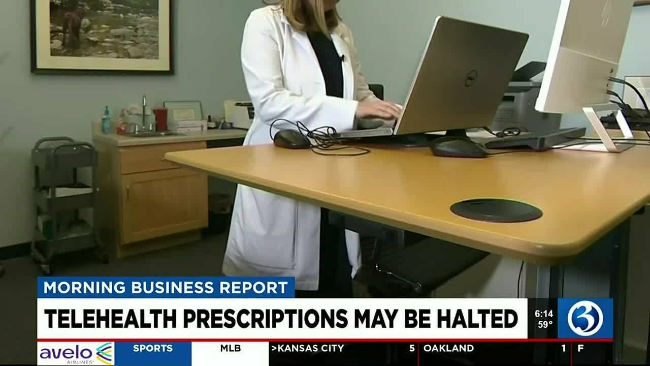 Morning Business Report: Telehealth Prescriptions, Walmart Grocery Prices, Ban On Non Competes