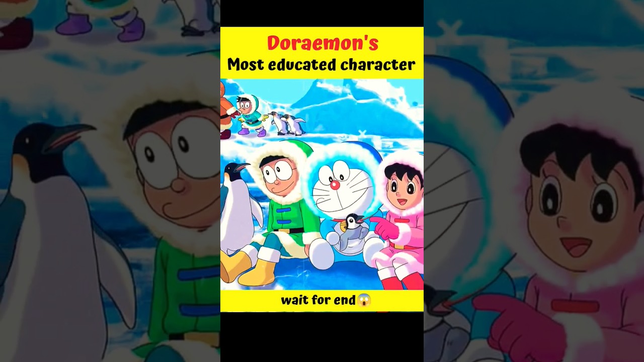 Most Educated Character In Doraemon😱🤯 #shorts #shortsviral #youtubeindia | Spacex News