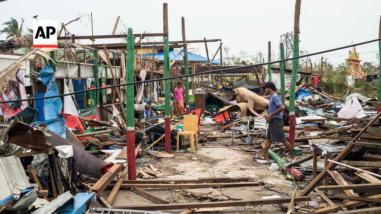 Myanmar Communities Work To Repair Storm Damage | Ap