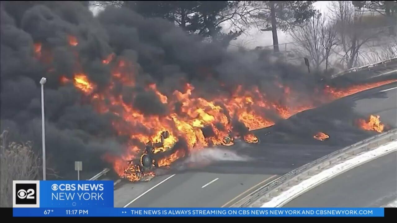 N.j. State Police Train For Crashes That Release Dangerous Chemicals