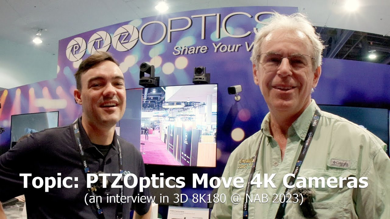 Nab 2023 – Ptzoptics Interview – Move 4k Camera