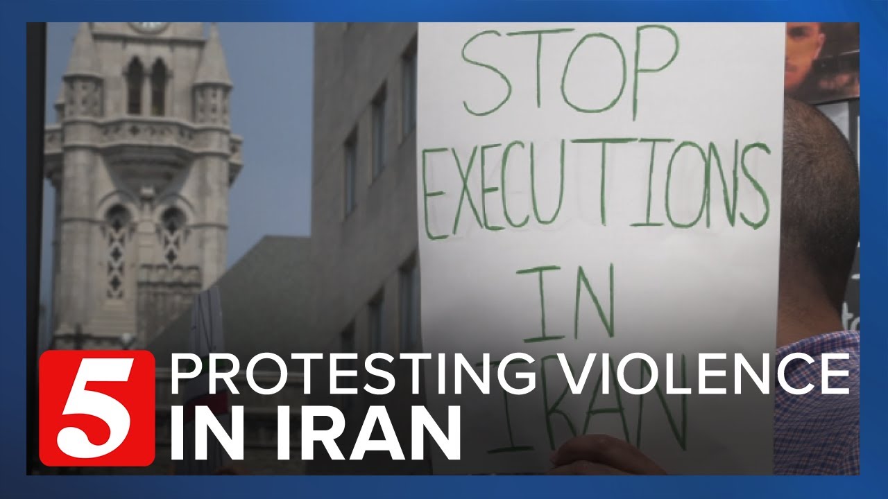 Nashville’s Iranian Community Protests Escalating Violence In Iran