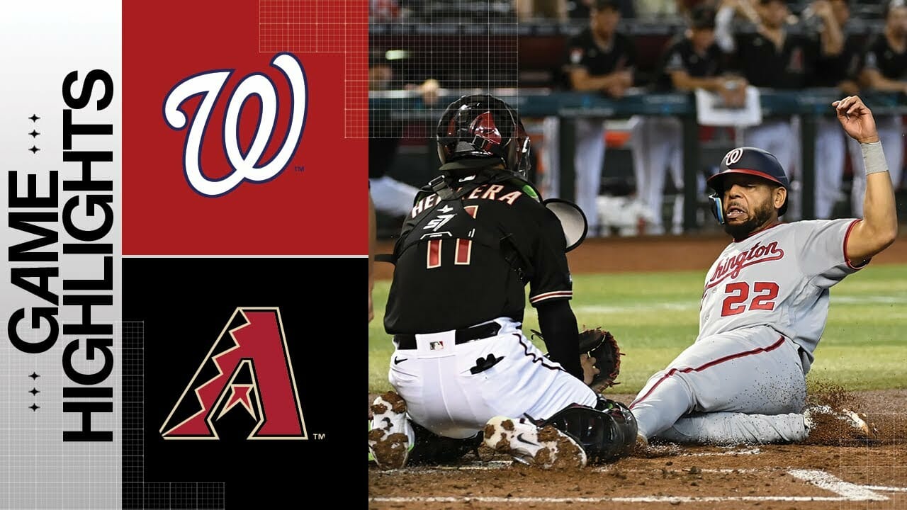 Nationals Vs. D Backs Game Highlights (5/7/23) | Mlb Highlights