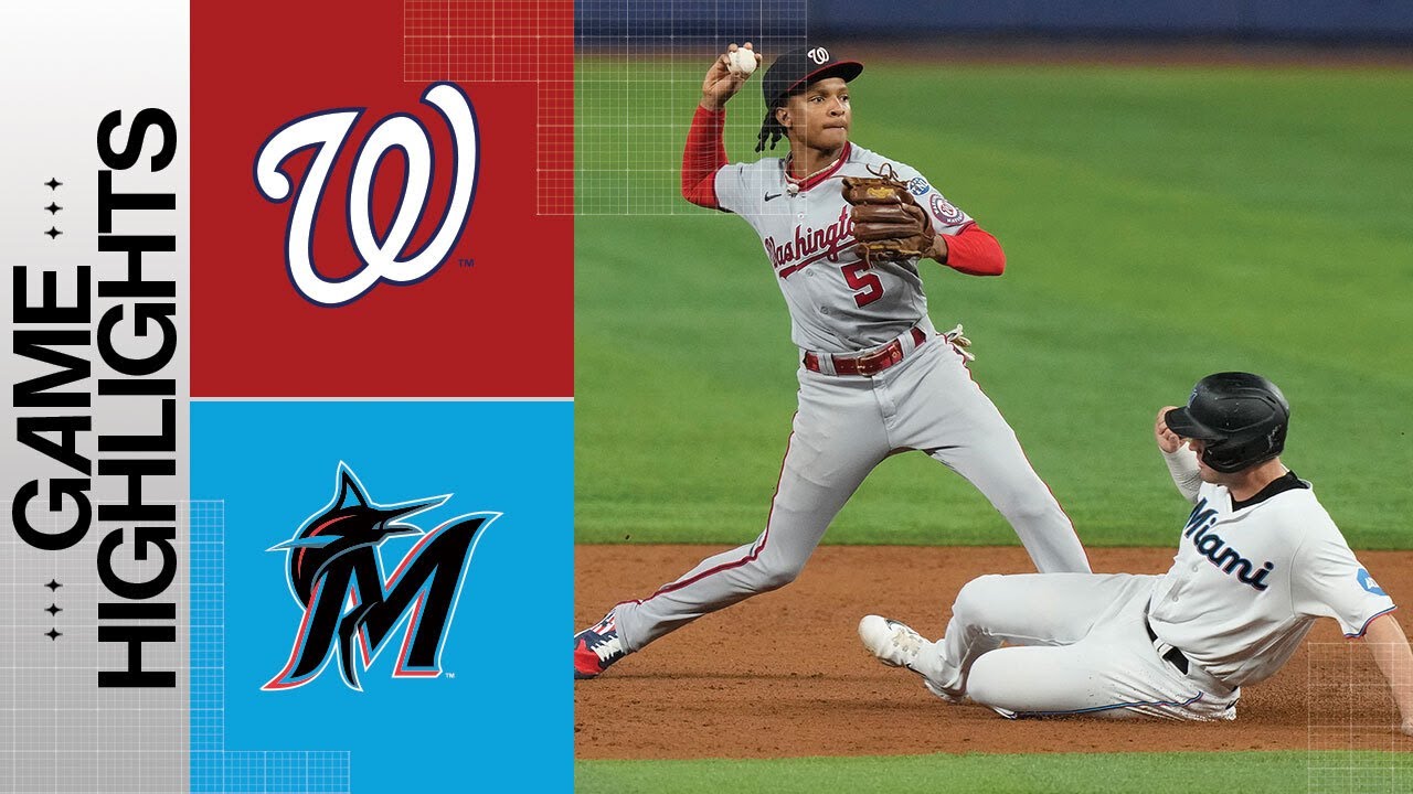 Nationals Vs. Marlins Game Highlights (5/16/23) | Mlb Highlights