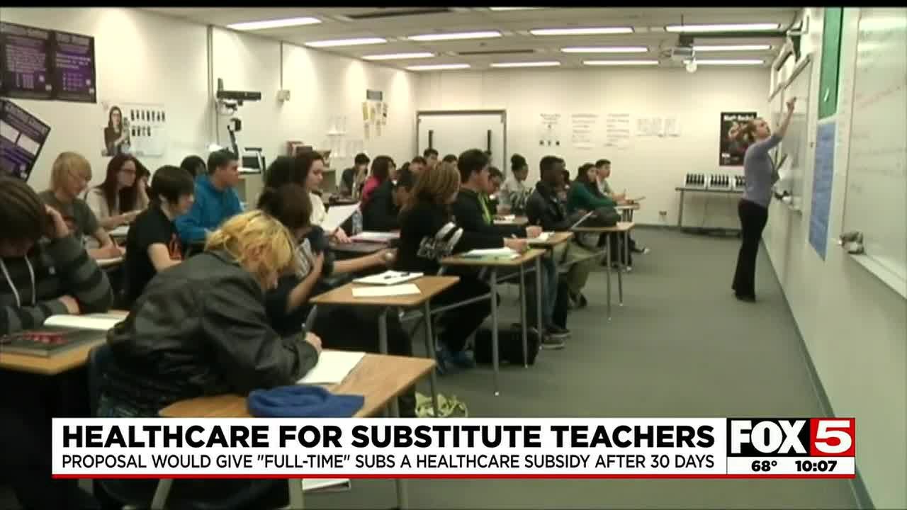 Nevada Bill Would Give Substitute Teachers Healthcare Subsidies