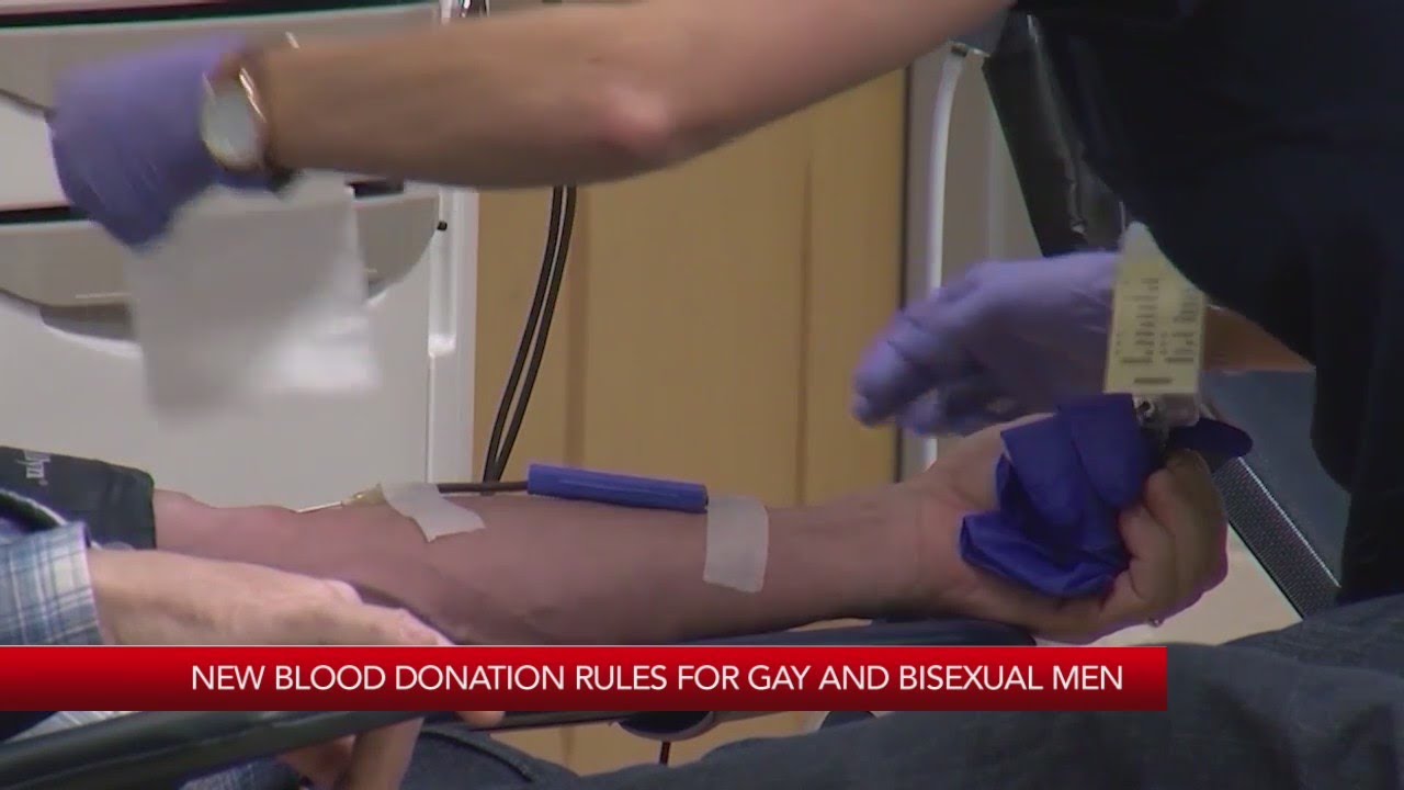 New Blood Donation Rules For Gay And Bisexual Men