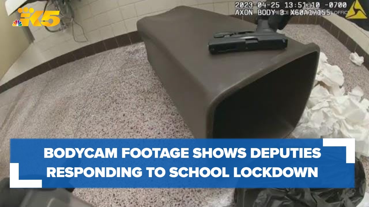 New Bodycam Video Shows Deputies Responding To Lockdown At Spanaway Middle School