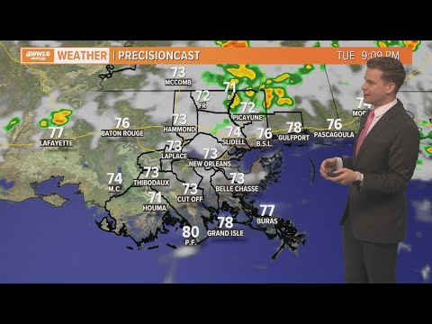 New Orleans Weather: Afternoon Storms Continue | New Orleans News