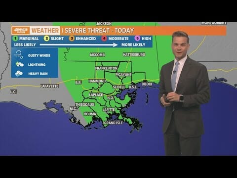 New Orleans Weather: Scattered Storms Around Friday & Saturday | New Orleans News