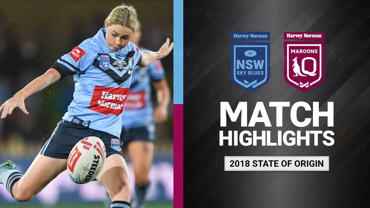 New South Wales V Queensland | Match Highlights | Women’s State Of Origin 2018