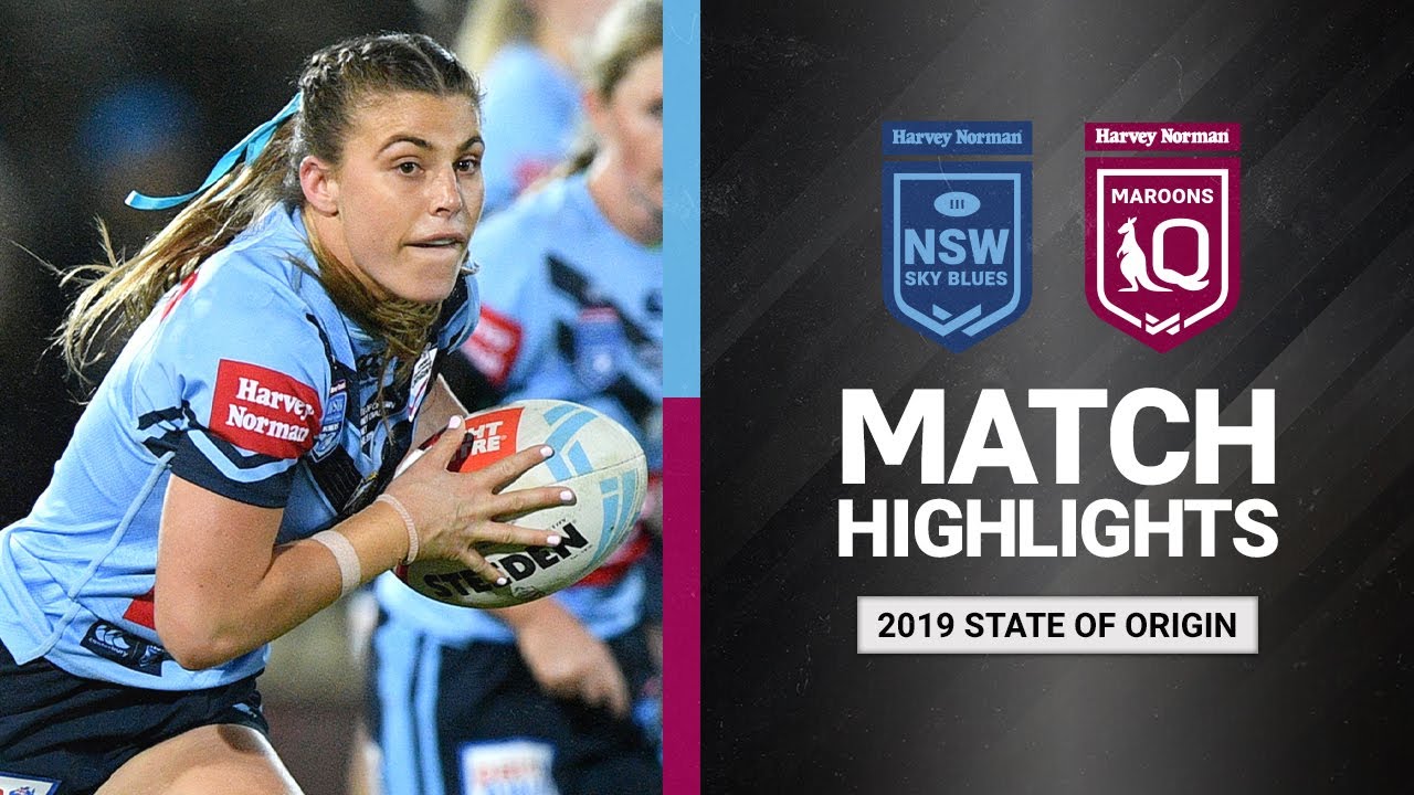 New South Wales V Queensland | Match Highlights | Women’s State Of Origin 2019