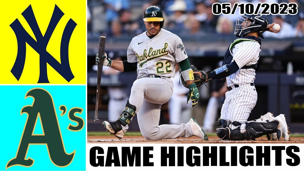 New York Yankees Vs Oakland Athletics Highlights | Mlb To Day May 10, 2023 | Mlb 2023