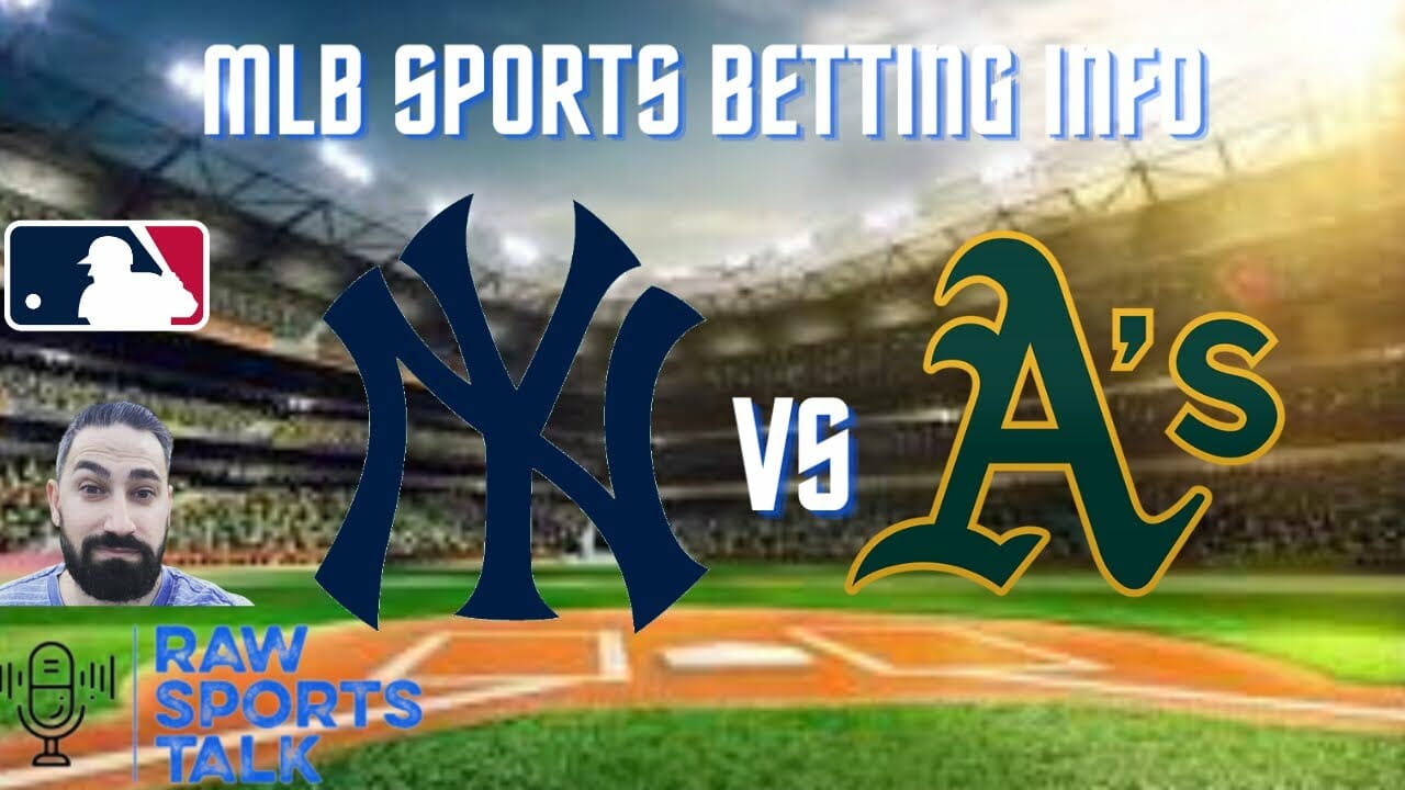 New York Yankees Vs Oakland Athletics 5/8 Free Mlb Sports Betting Info & My Pick/prediction