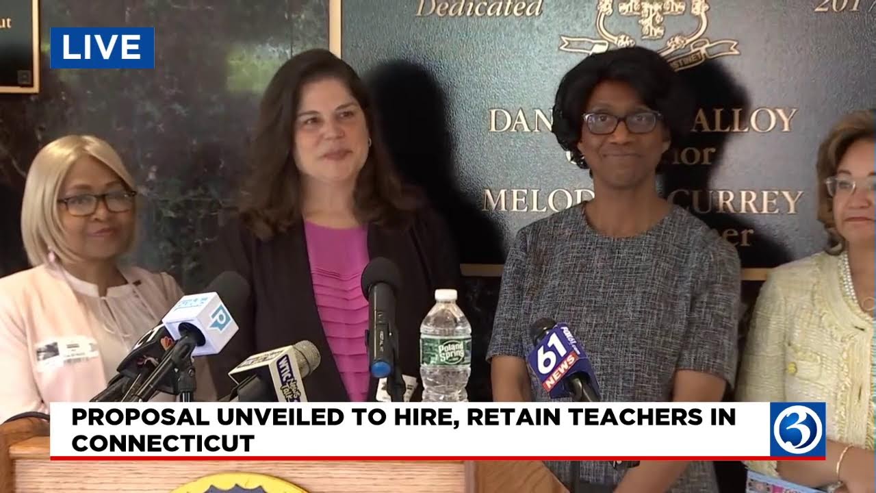 News Conference: New Push To Hire, Retain Teachers