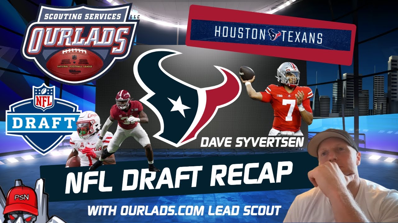 Nfl Draft Recap 2023 – Houston Texans: Cj Stroud, Will Anderson, Tank Dell And More!