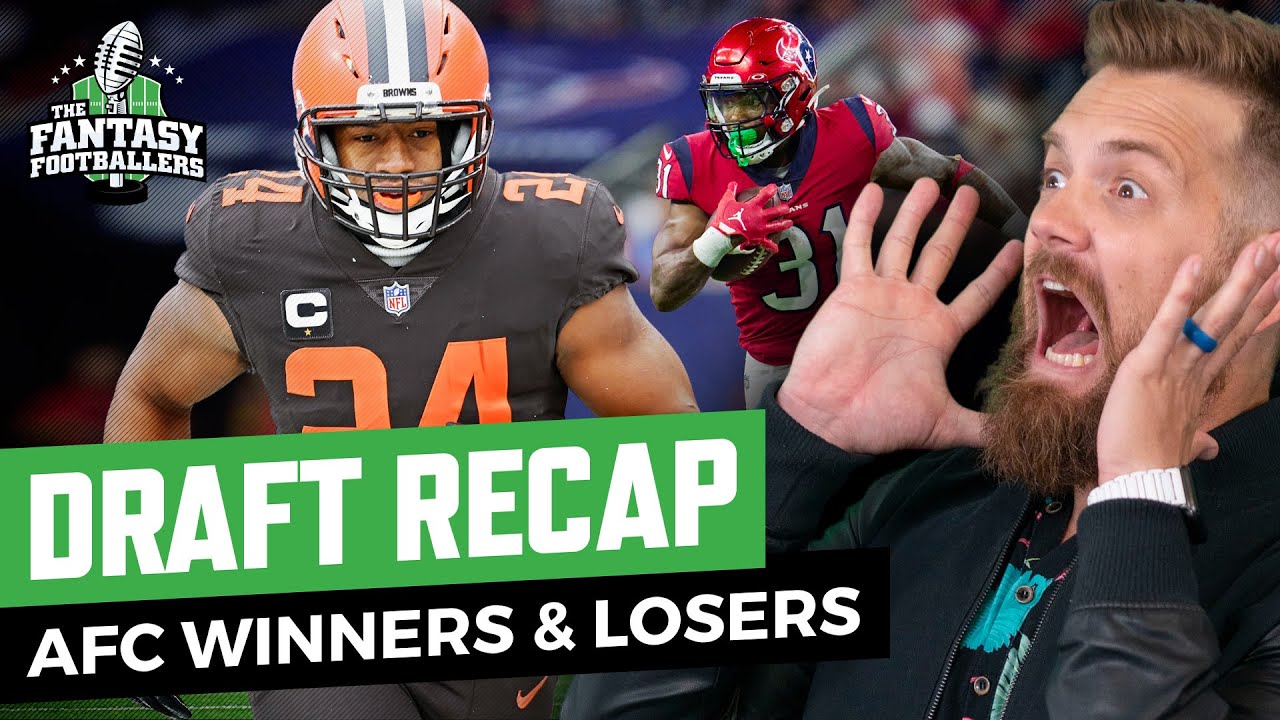 Nfl Draft Recap: Afc Winners & Losers + Swag Vs Flash | Fantasy Football 2023 – Ep. 1400