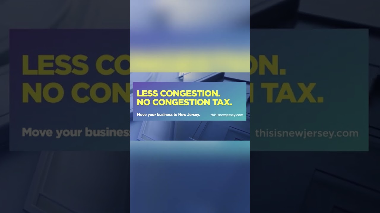 Nj Debuts New Digital Billboards Targeting New Yorkers Frustrated With Congestion Pricing #shorts