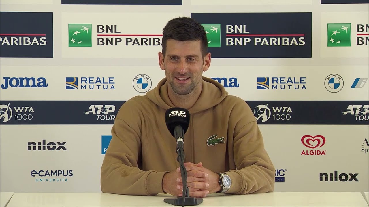 Novak Djokovic Still Confident Ahead Of Roland Garros | 2023 Rome Quarterfinal Loss | Tennis News