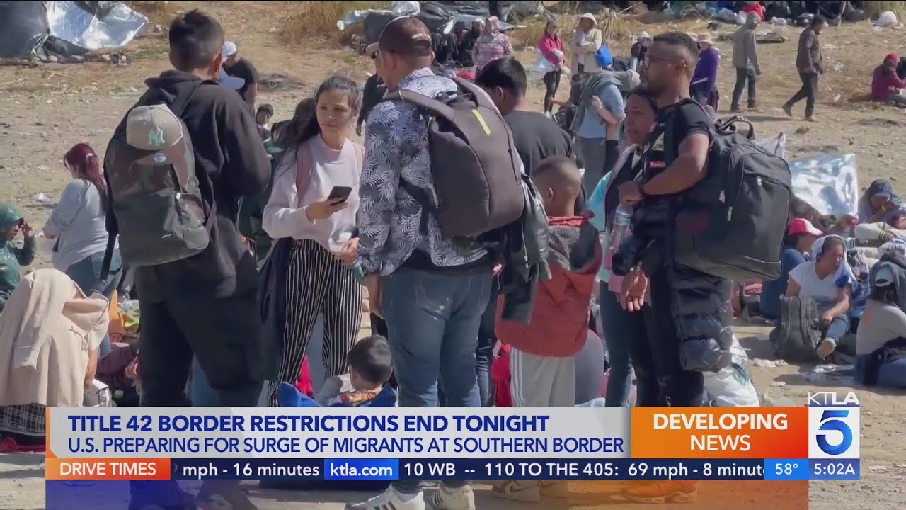 ‘now Or Never’: Migrants Rush To U.s. Border Ahead Of Title 42 Expiration