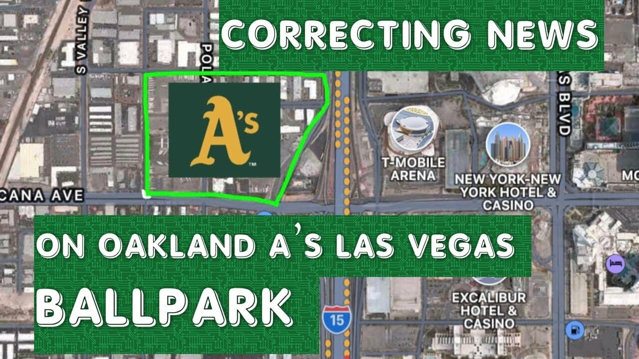 Oakland A’s Las Vegas Ballpark: Report On Fox 5 That A’s Won’t Pay Property Tax Is Wrong