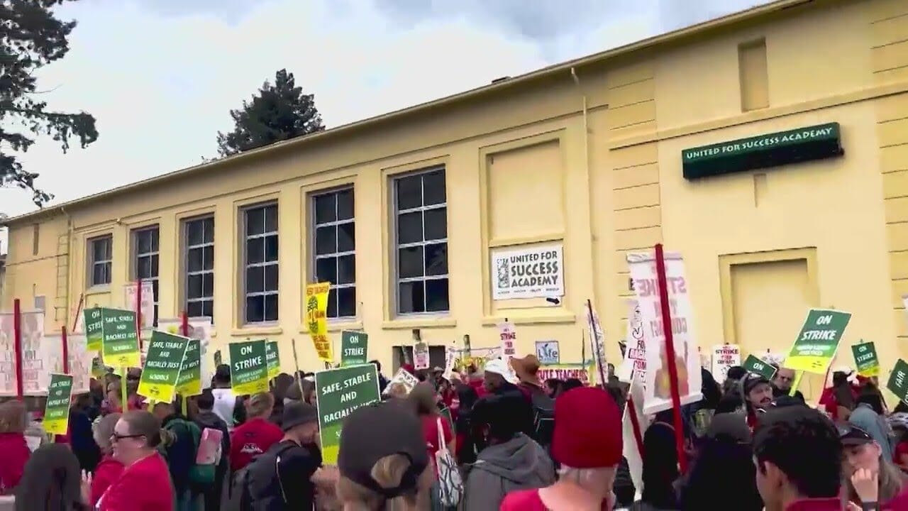 Oakland Teacher Strike Now On Day Three