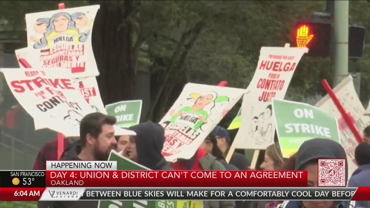 Oakland Teachers Strike Enters Day 4: Union And District Can’t Come To An Agreement