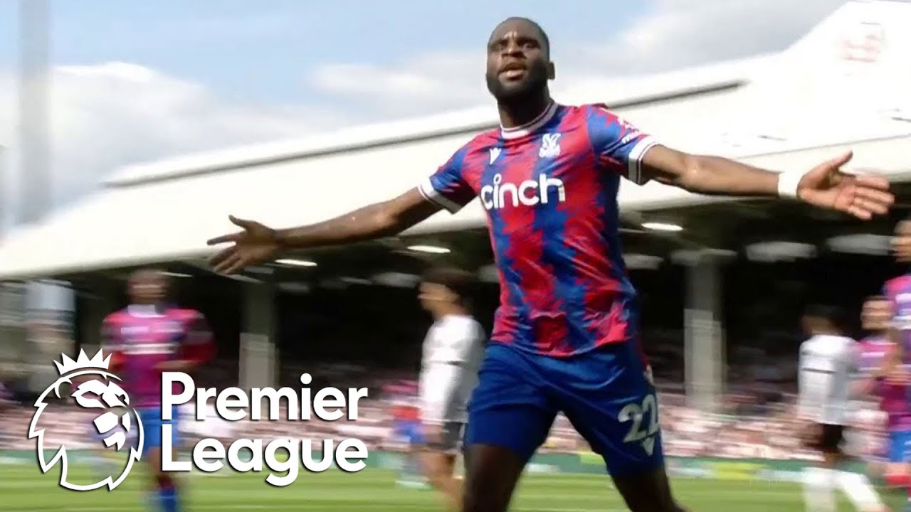 Odsonne Edouard Blasts Crystal Palace Ahead Of Fulham | Premier League | Nbc Sports