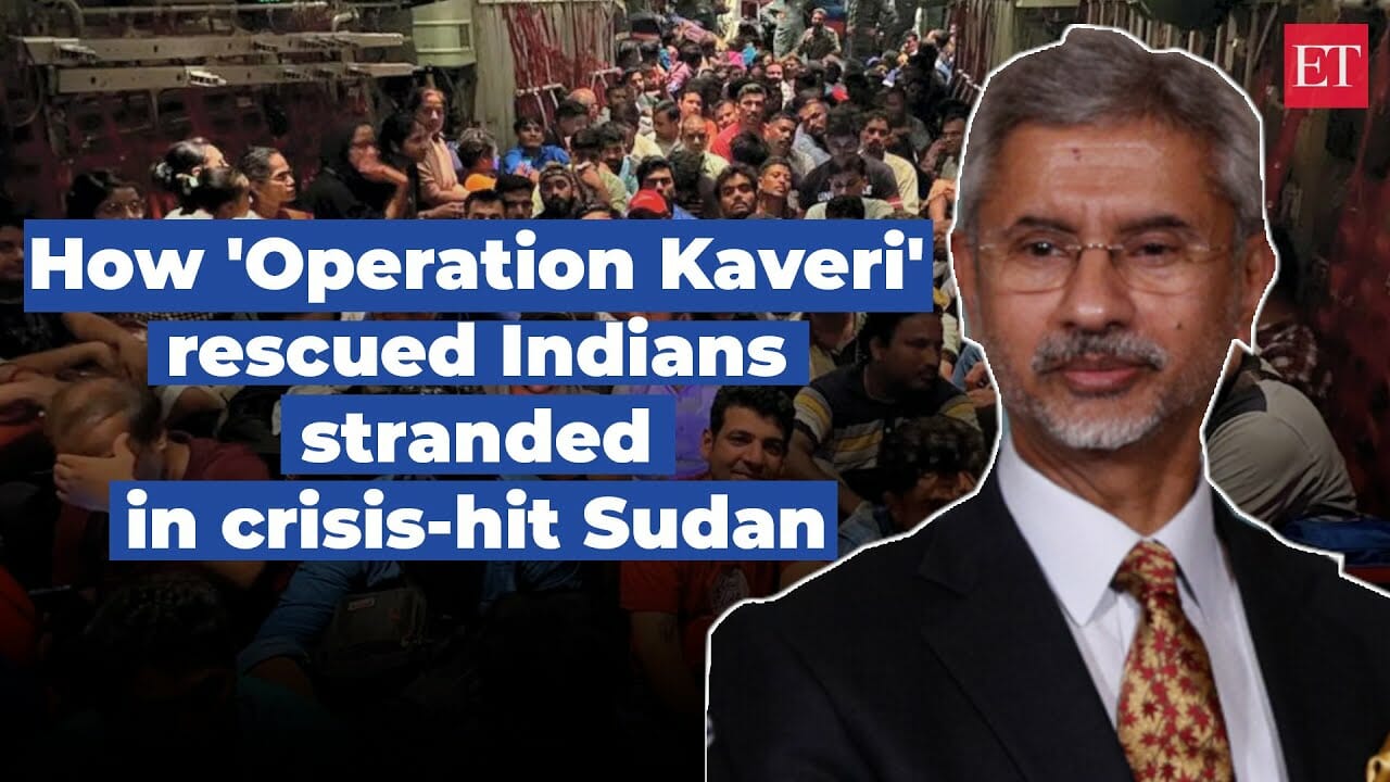 Operation Kaveri: Eam Jaishankar Explains The Toughest Evacuation Process For Indians In Sudan | Econ Times