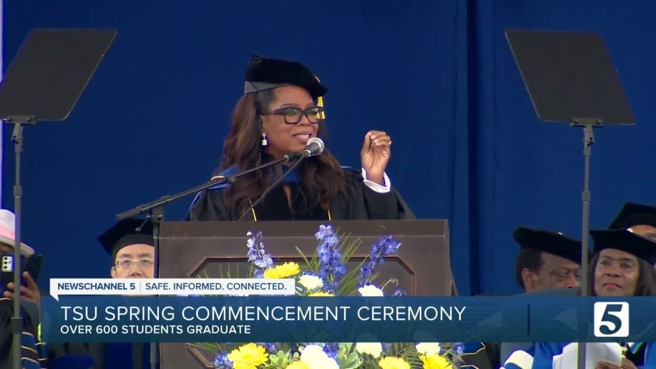 Oprah Winfrey’s Tsu Commencement Speech Inspires Graduates