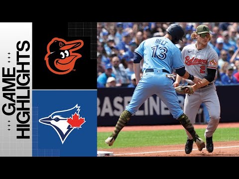 Orioles Vs. Blue Jays Game Highlights (5/21/23) | Mlb Highlights