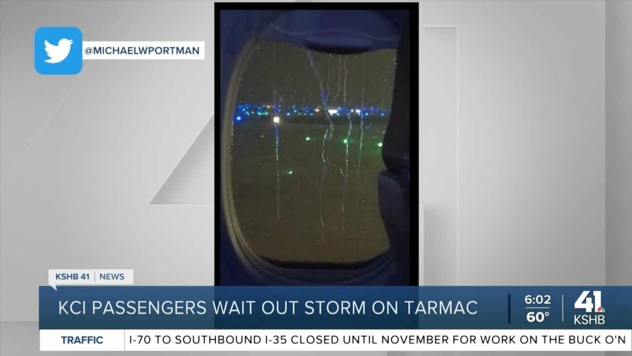 Overnight Storm Forces Plane Full Of Passengers To Wait On Tarmac