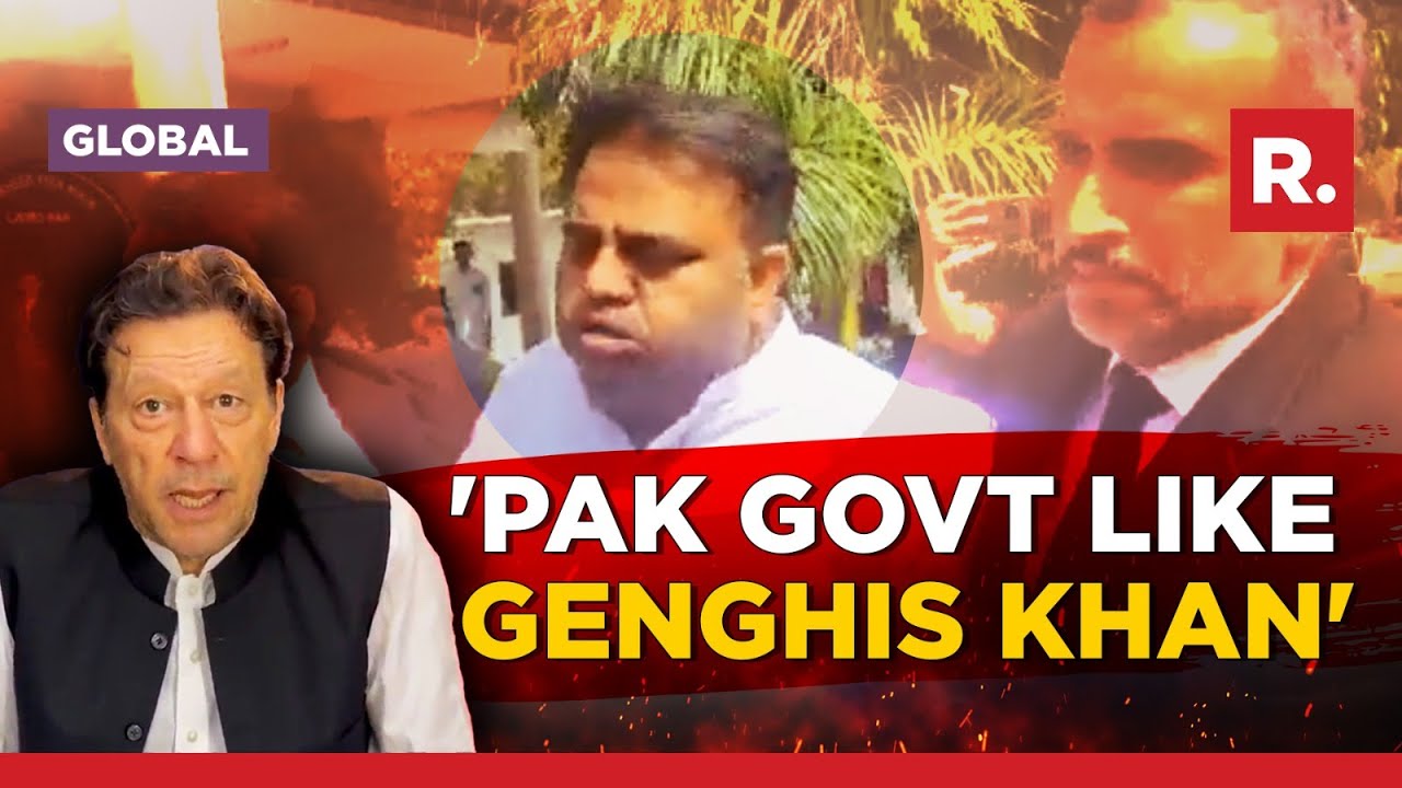 ‘pak Govt Like Is Genghis Khan’: Imran Khan After Fawad Chaudhry Running Video