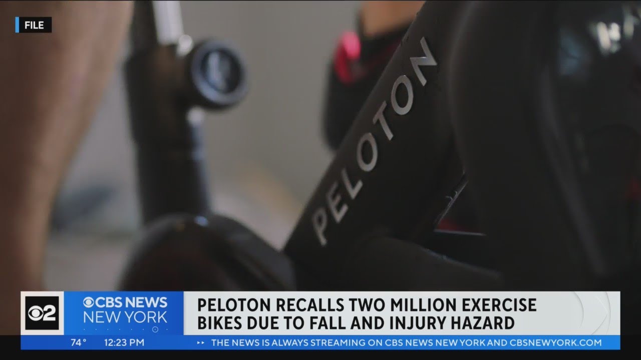 Peloton Recalls 2 Million Exercise Bikes