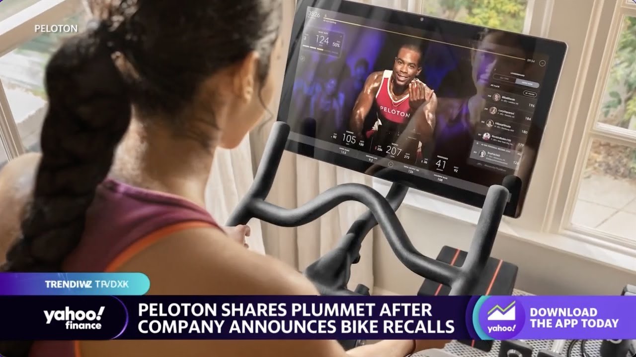 Peloton Stock Falls After Recalls Tied To Faulty Bike Seats