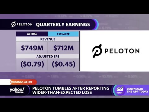 Peloton Stock Tumbles On Q3 Earnings Miss