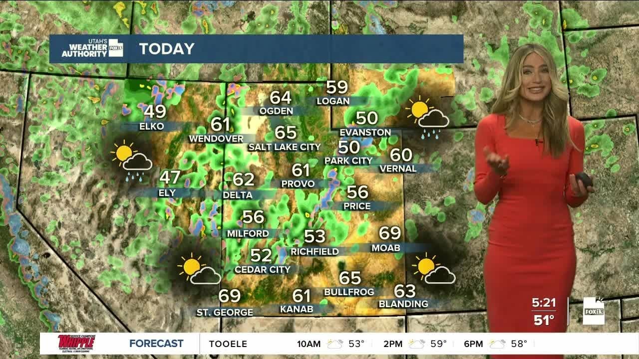 Periods Of Storms Through The Day! Friday, May 5 | Utah News