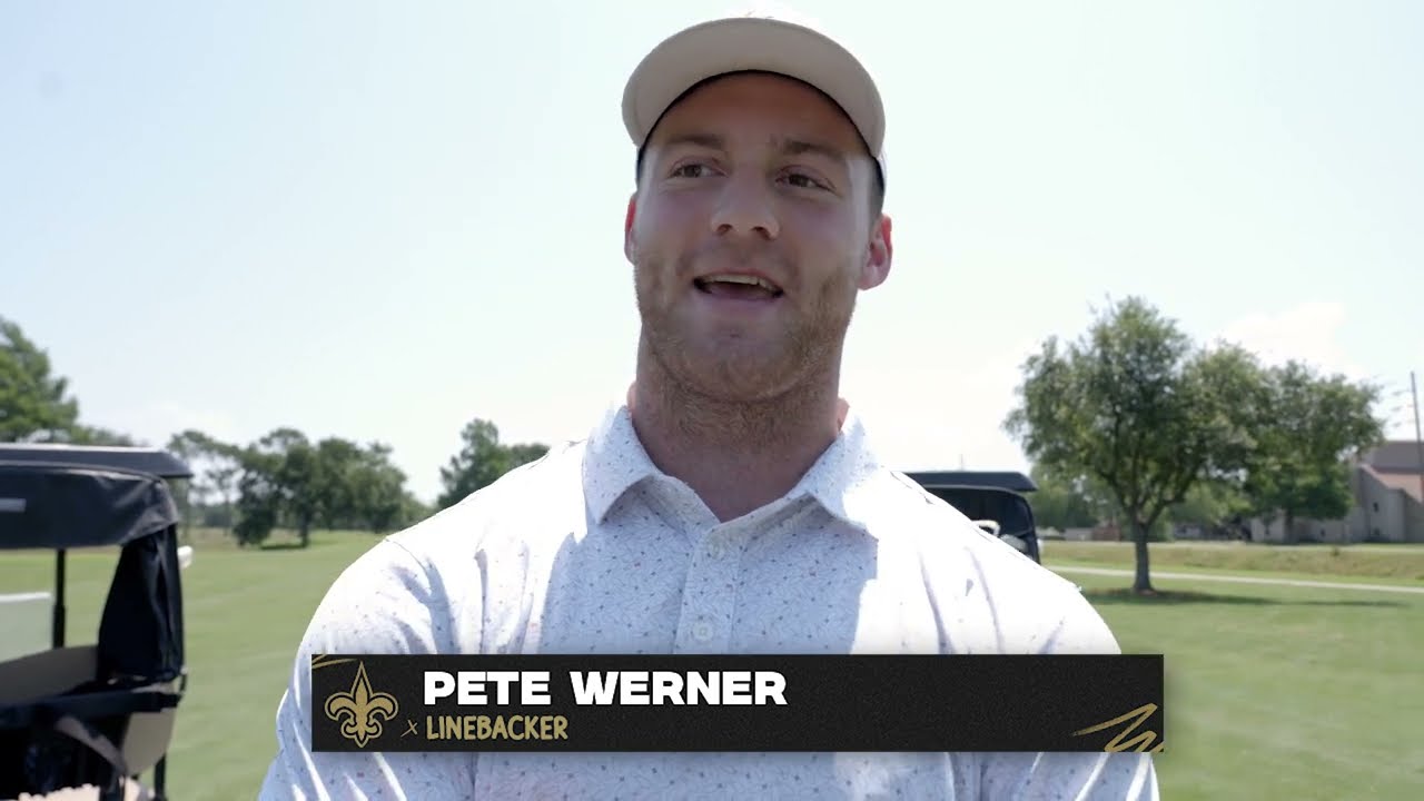 Pete Werner On Year 2 | Saints Hall Of Fame Golf Classic 2023 | Saints News