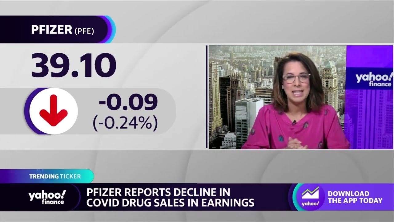 Pfizer Reports Decline In Q1 Covid 19 Drug Sales, Stock Falls