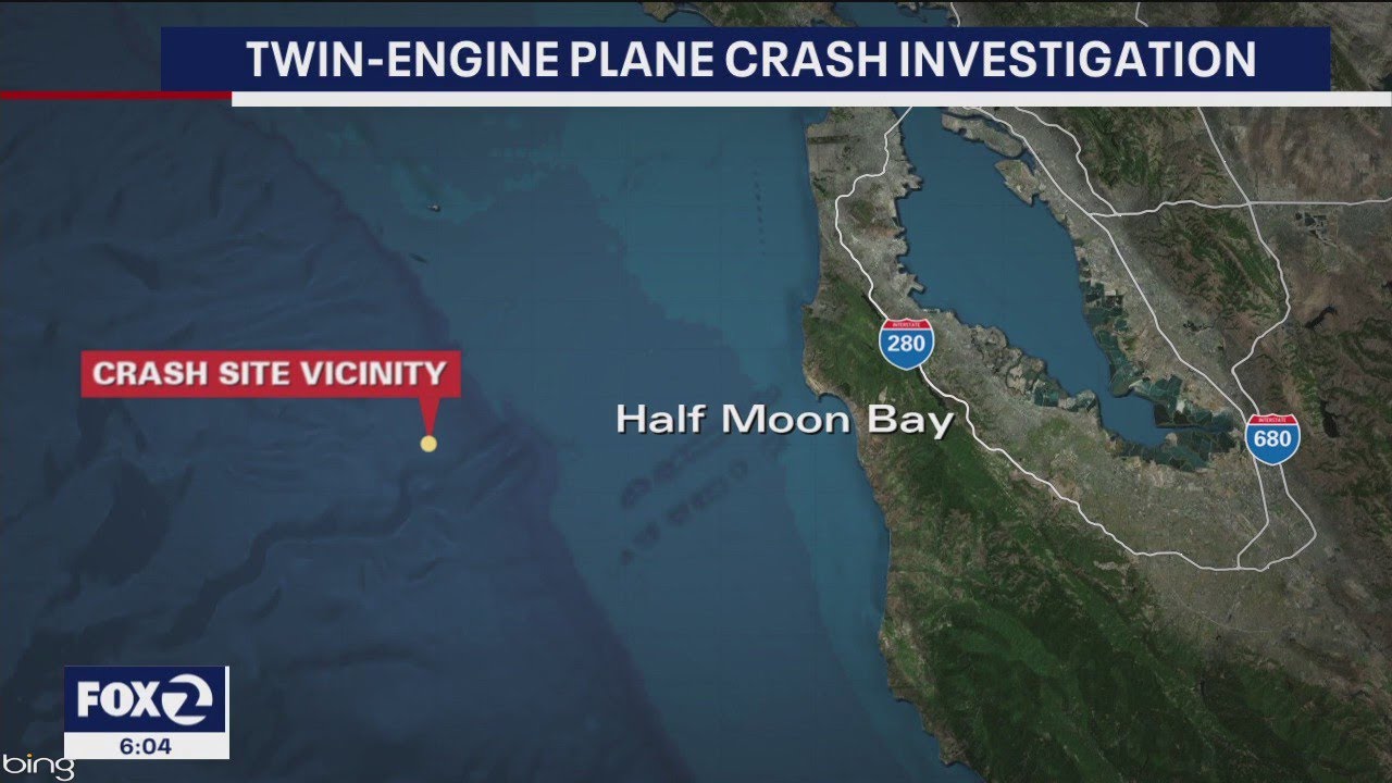 Pilots Killed After Crashing Into Pacific Ocean Near Half Moon Bay