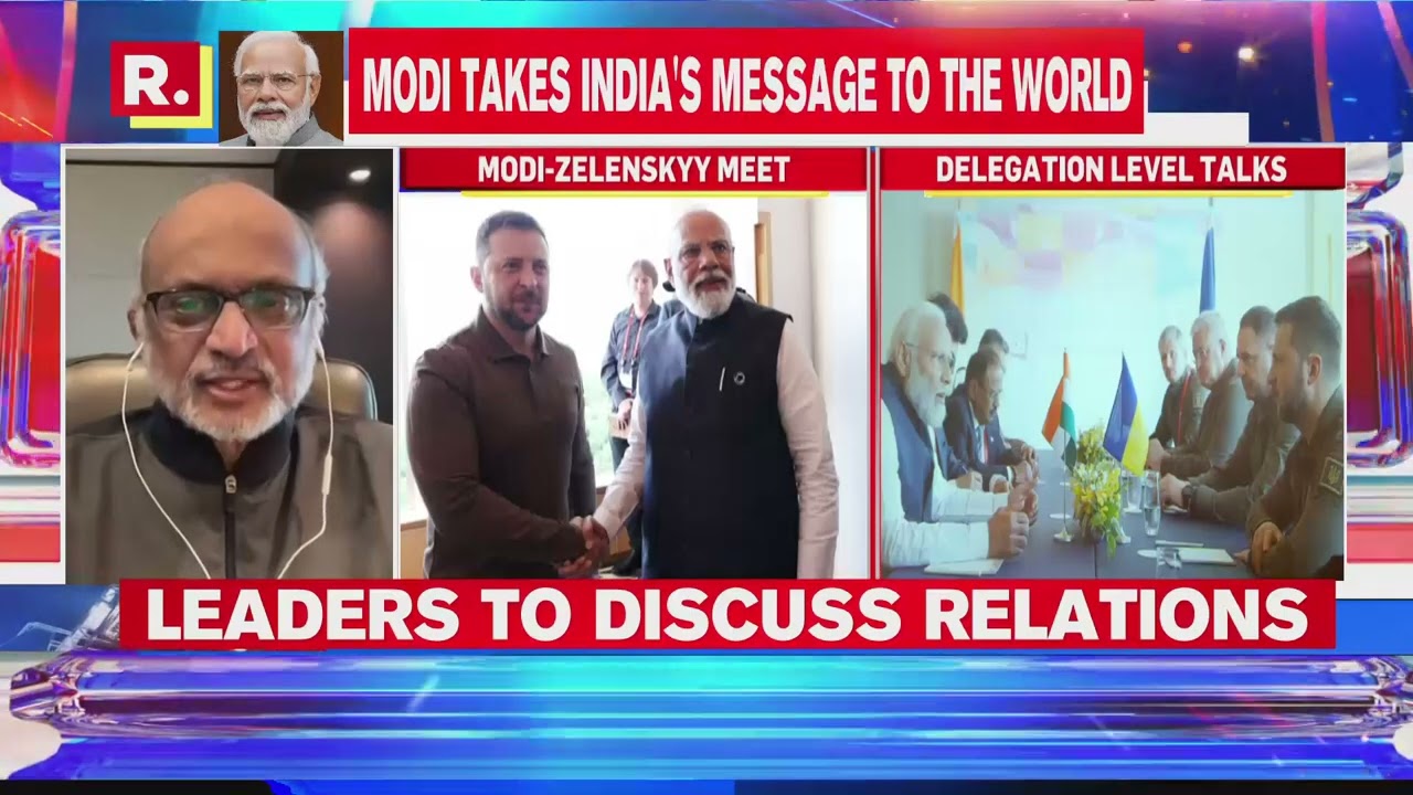 Pm Modi Holds Delegation Level Talks With Zelenskyy, First Since Russia Ukraine War