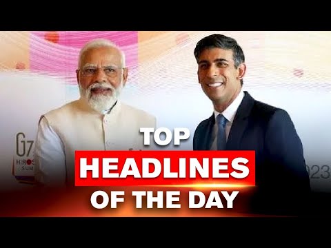 Pm Modi Holds Talks With Uk Pm Rishi Sunak, Srinagar Ready To Host G20 | Top Headlines Of The Day