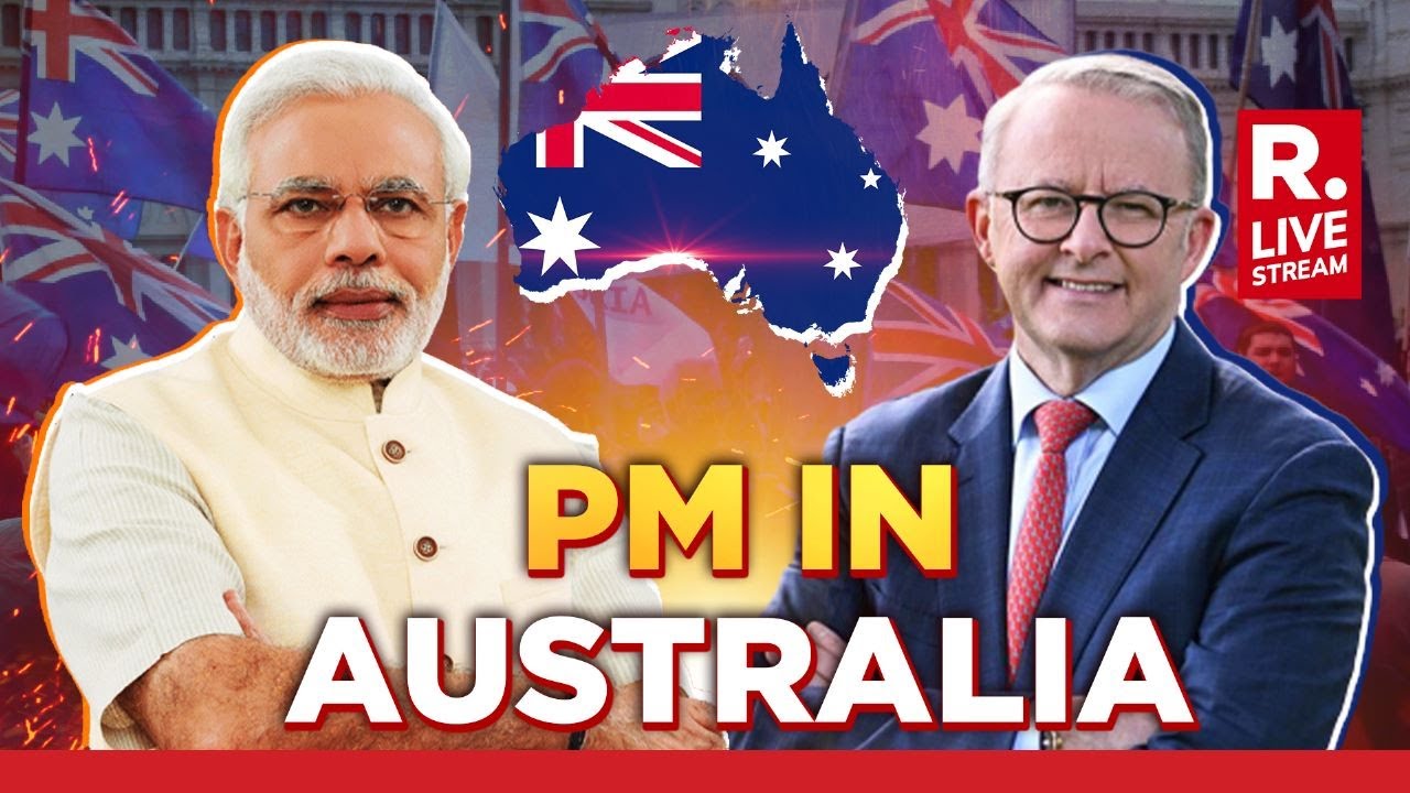 Pm Modi Live: Pm Attends Event With Australian Ceos | Australia Welcomes Pm Modi