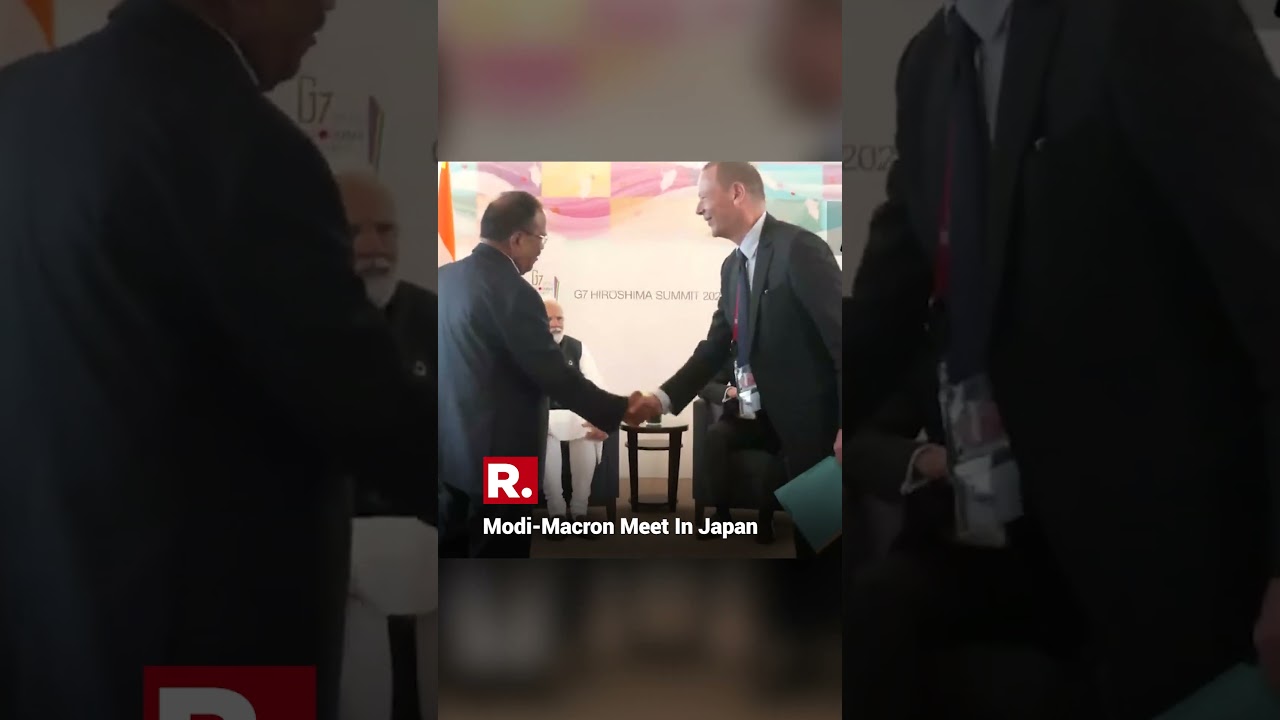 Pm Modi Meets French President Emmanuel Macron | India France Talks