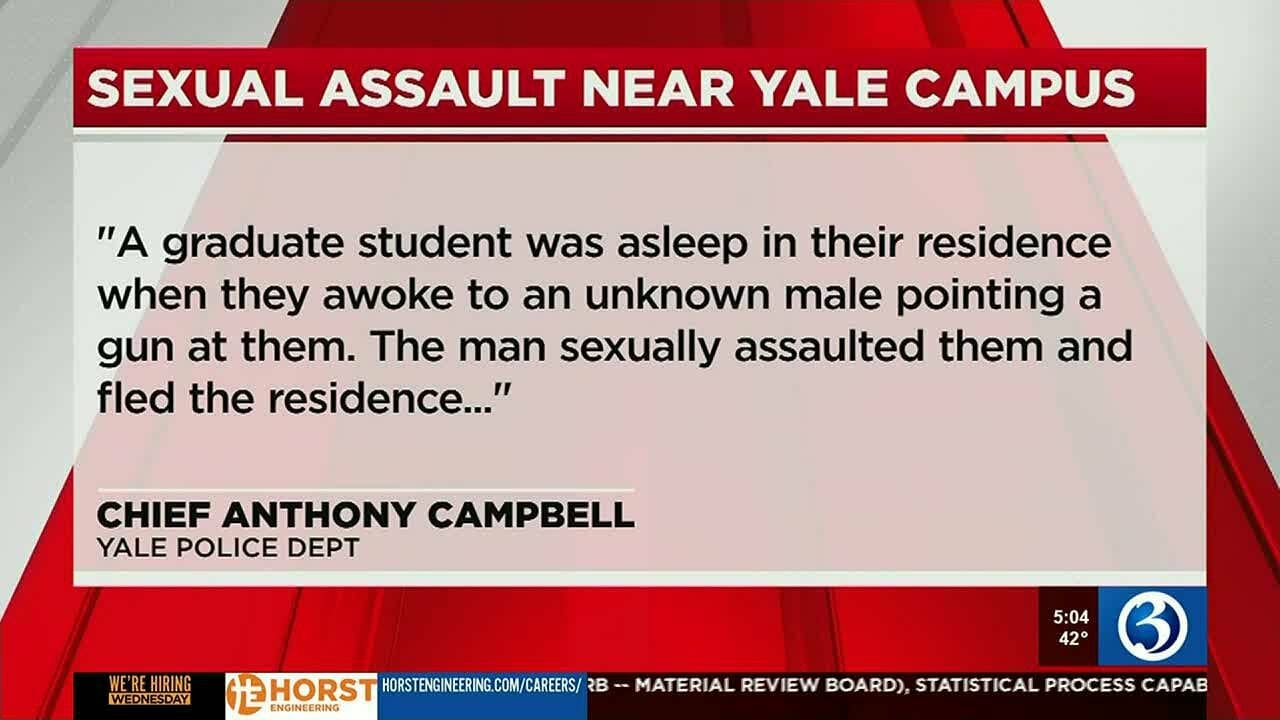 Police: Man Sexually Assaulted Yale Grad Student At Gunpoint