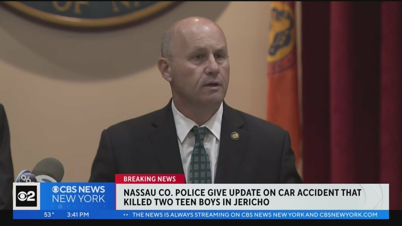 Police Update On Jericho Crash That Killed 2 Teens