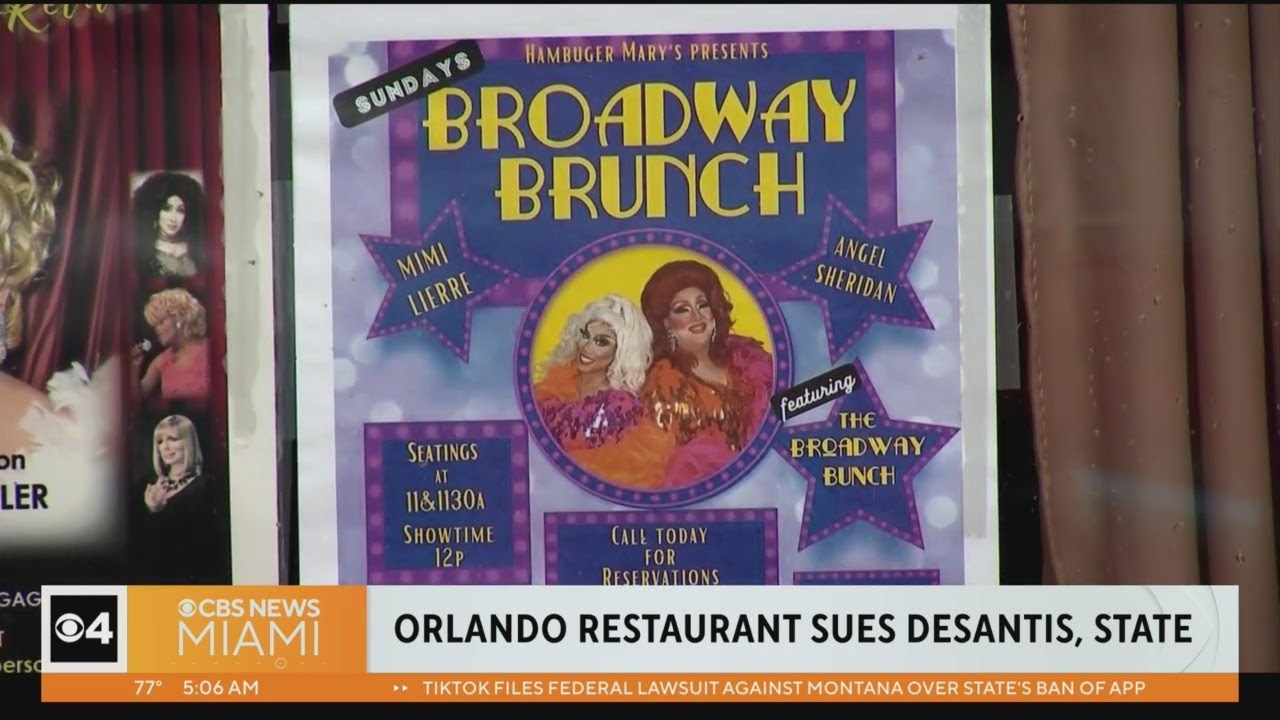 Popular Orlando Restaurant Sues Gov. Desants, State Over Drag Show Law