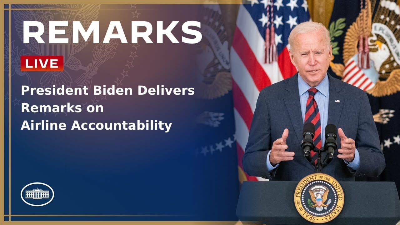 President Biden Delivers Remarks On Airline Accountability